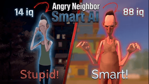 Превью мода Angry Neighbor: Smart AI 2.1
